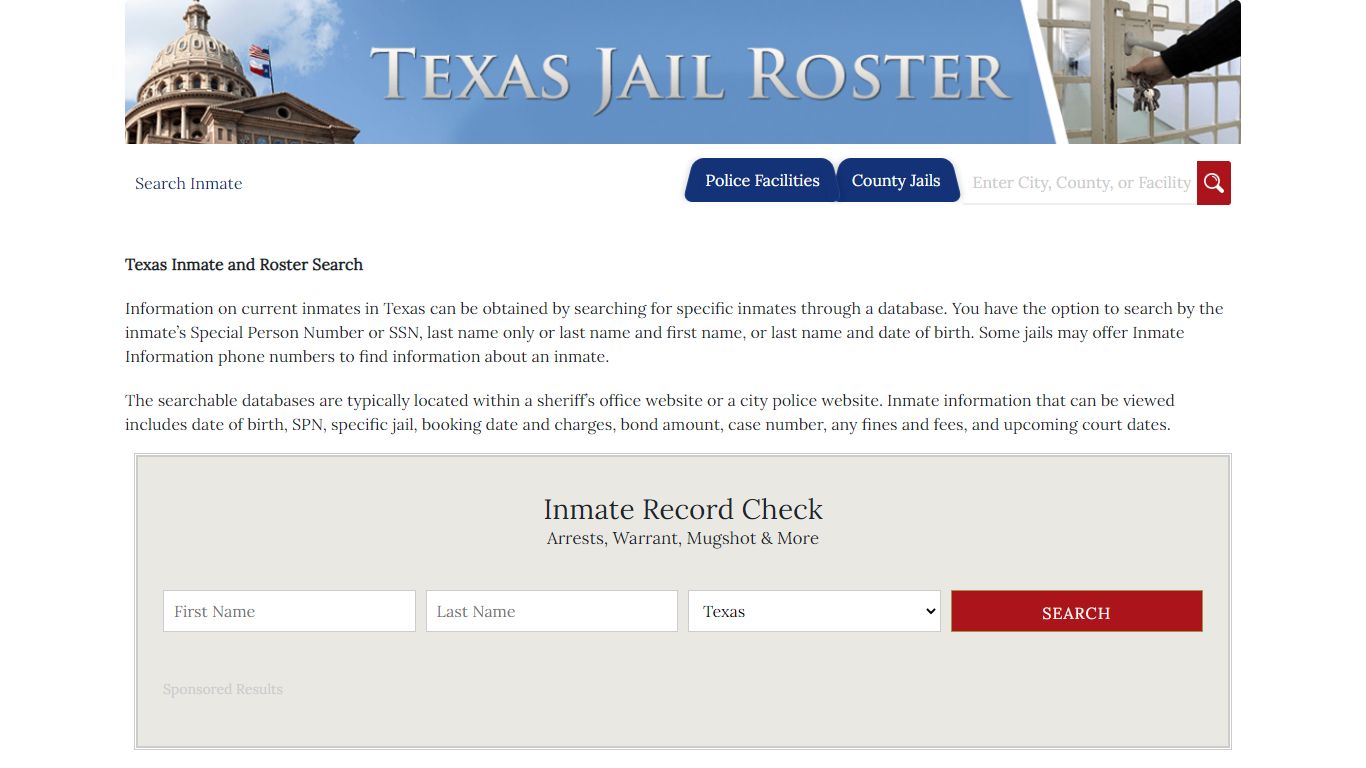 Laredo Arrests and Warrants | Jail Roster Search
